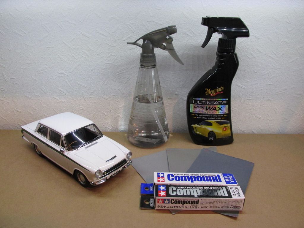 painting diecast models