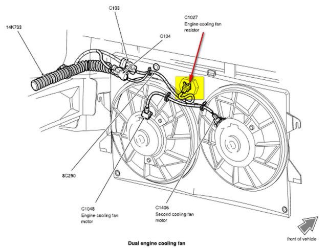 question about cooling fan wiring circuit - Ford Focus Forum, Ford