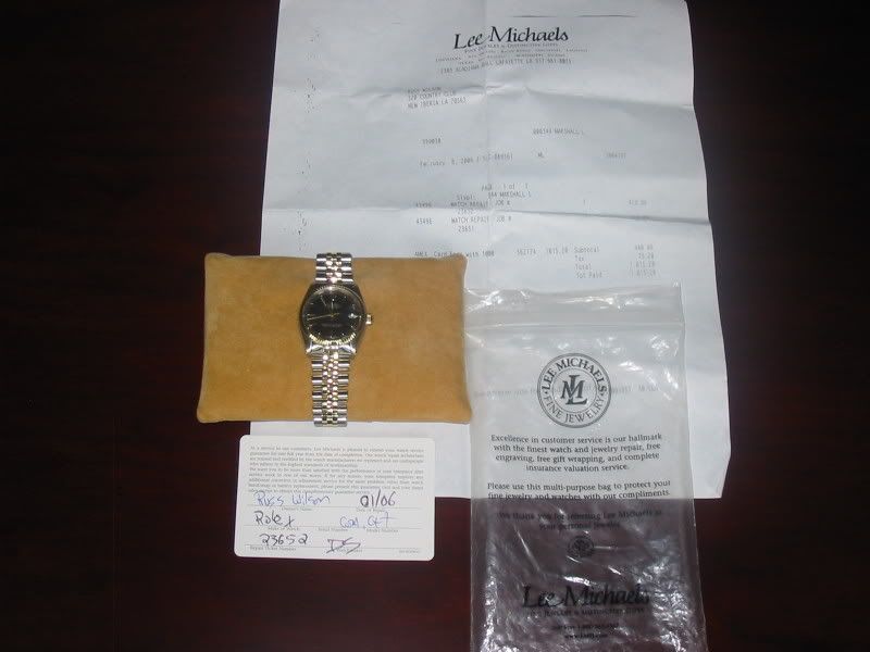 lee michaels rolex