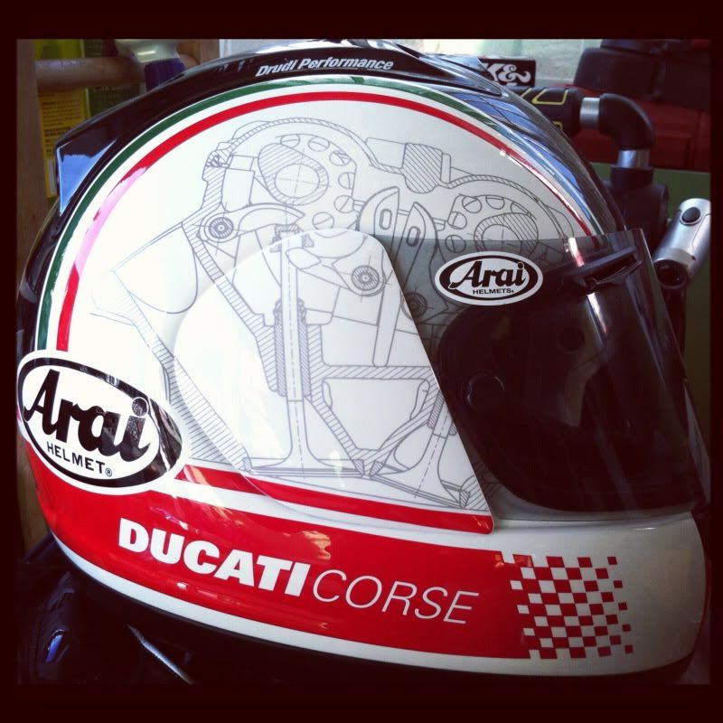 Arai RX7 Corsair Ducati Corse Helmet - Large | Ducati.org forum