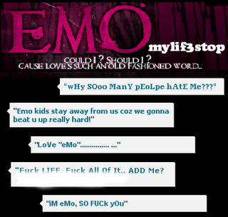 emo shits