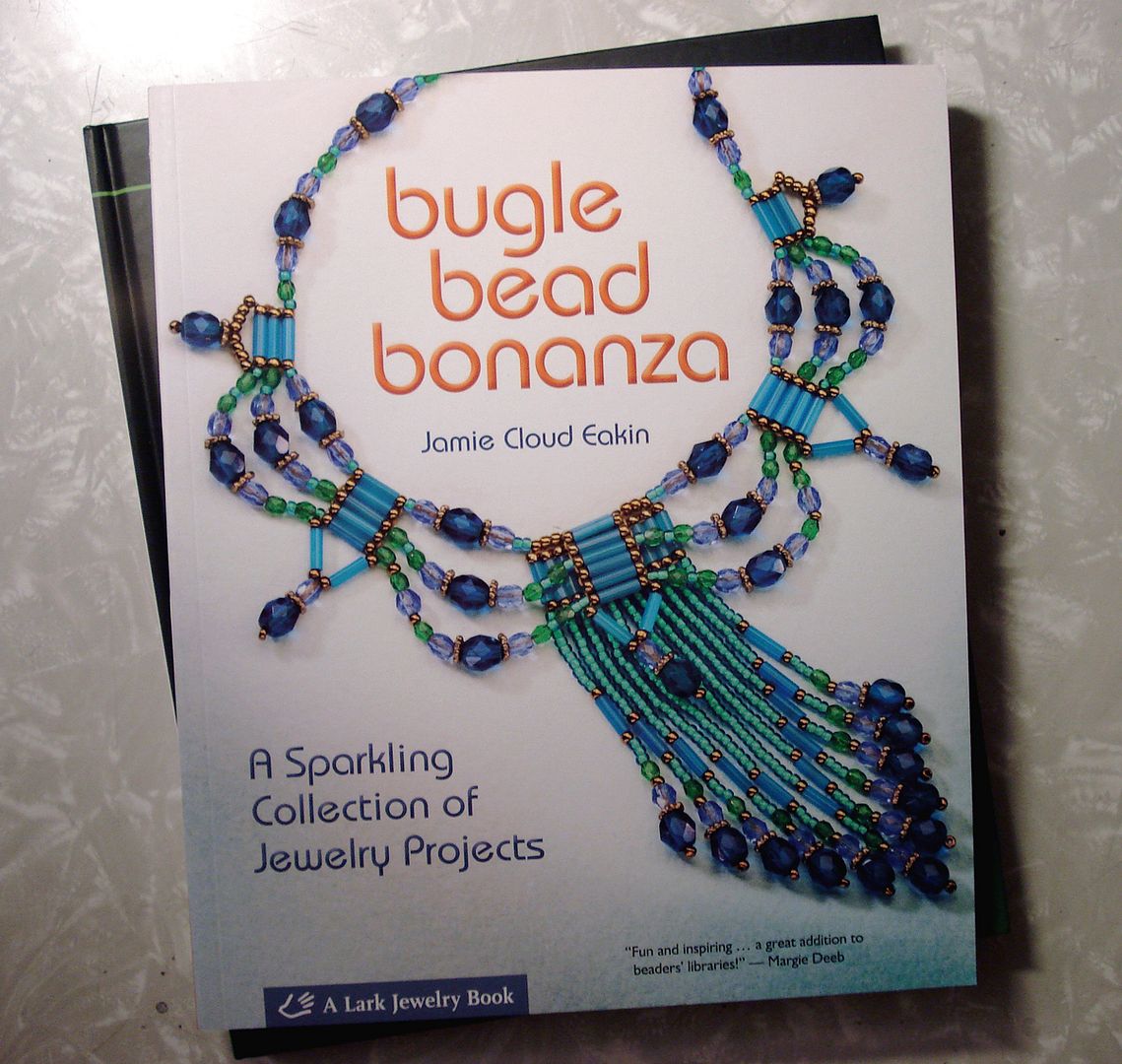 Lark Books Christmas holiday giveaway Bugle Bead Bonanza beading beadwork bead embroidery jewelry making book