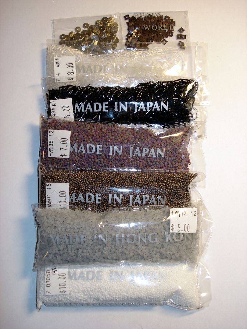 traveling beads bead shops NYC Manhattan New York City thelonebeader bead shopping Toho seed beads