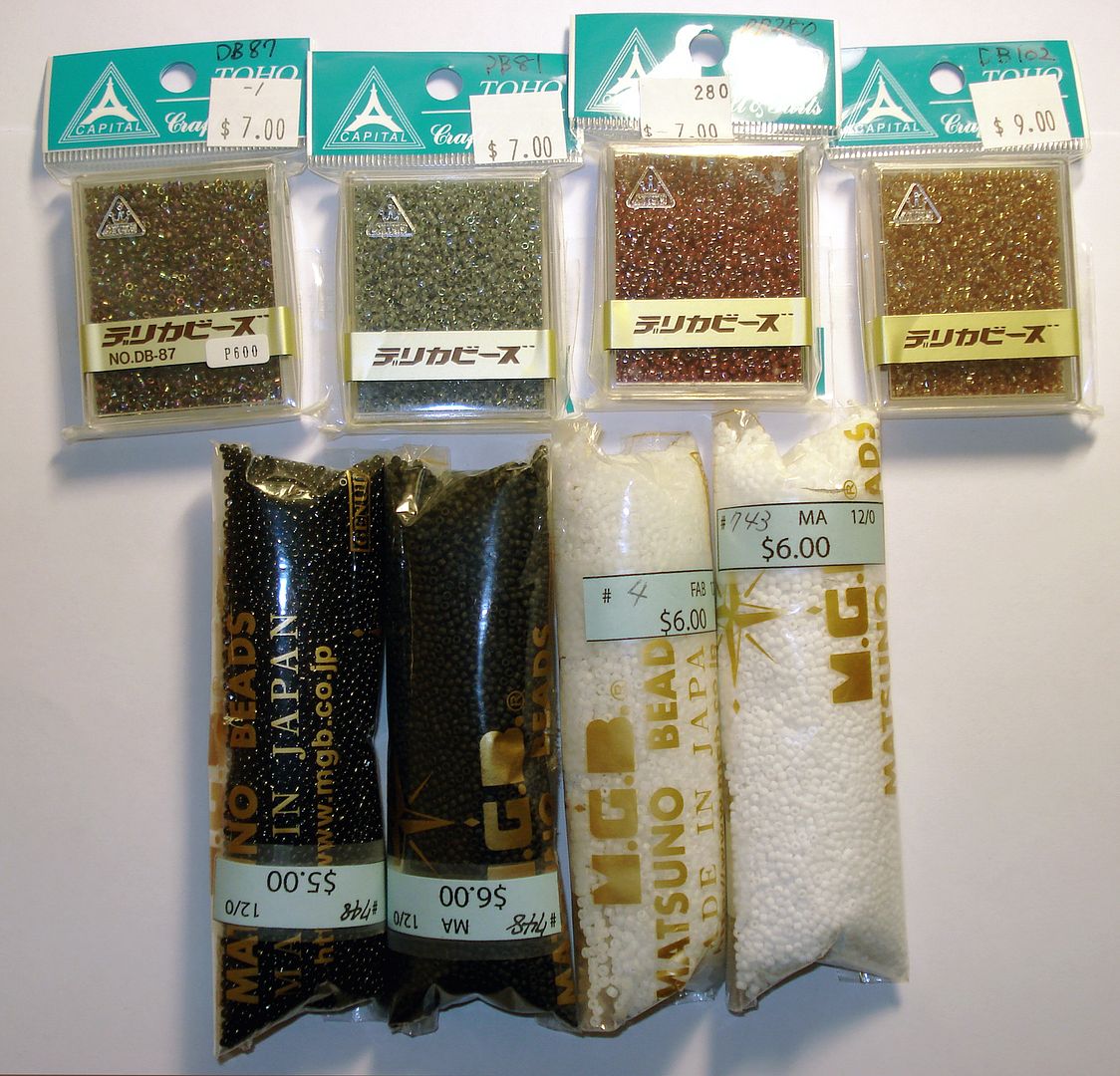 traveling beads bead shops NYC Manhattan New York City thelonebeader bead shopping Toho seed beads