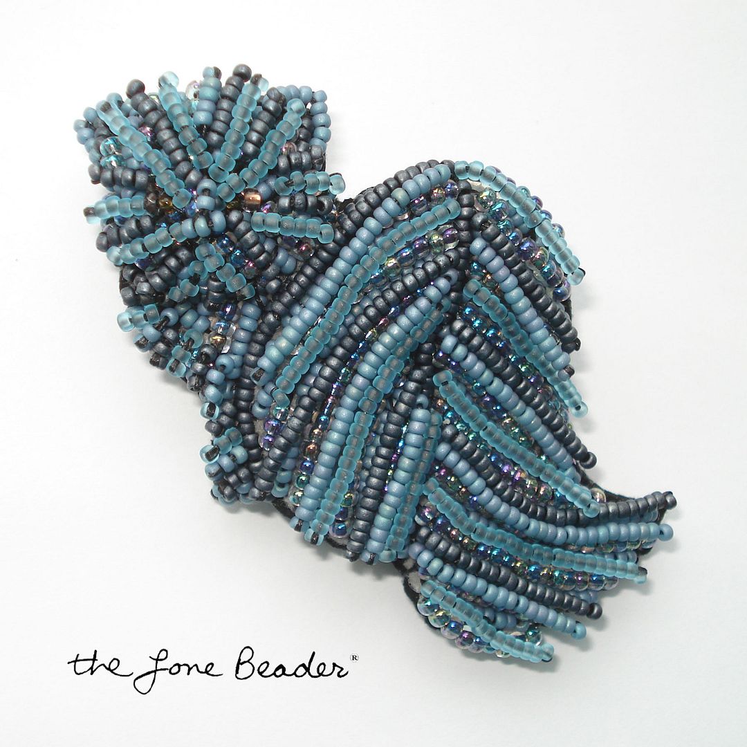 Rare Blue Persian Beaded Cat Pin Pendant Bead Embroidery Etsy Beadwork