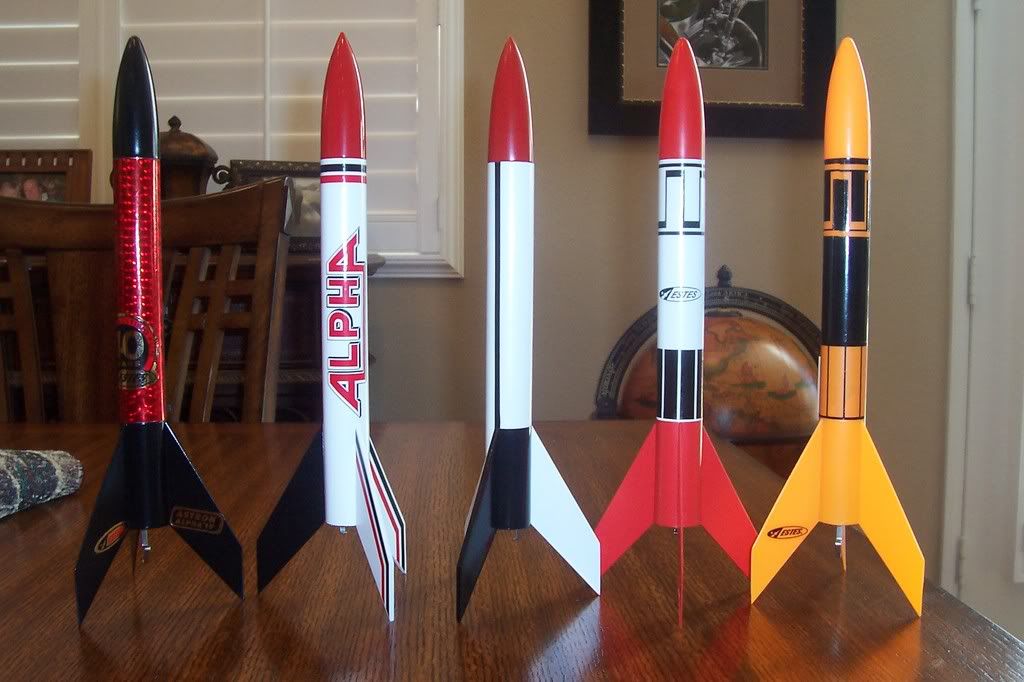 Ye Olde Rocket Forum Vintage Estes Alpha kits
