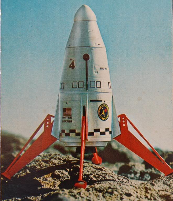 Ye Olde Rocket Forum Vintage Estes Mars Lander Build