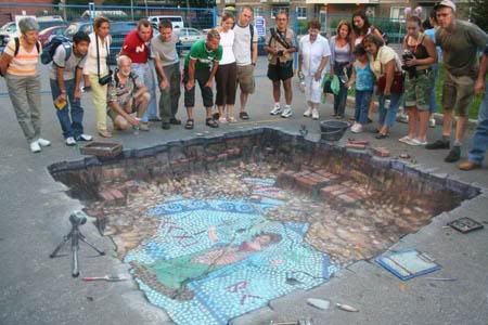 julian beever pavement artist