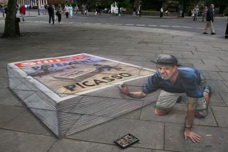 julian beever pavement artist