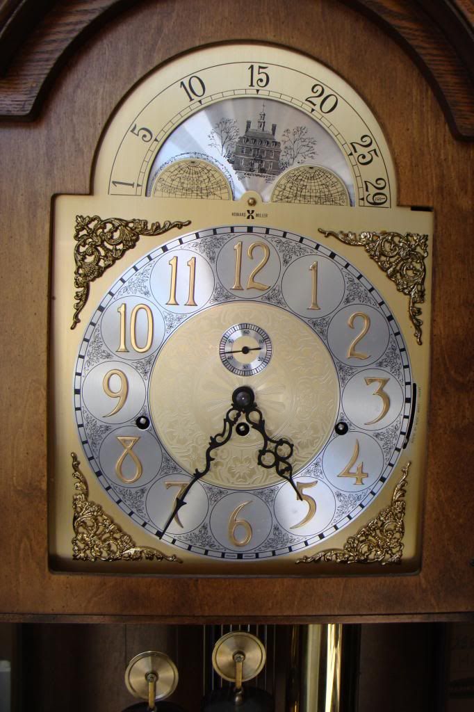 Howard Miller Oak Grandfather Clock Model 610223 Triple Chime Cable