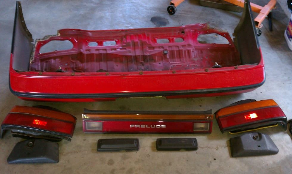 Honda prelude tail lights dont work #7
