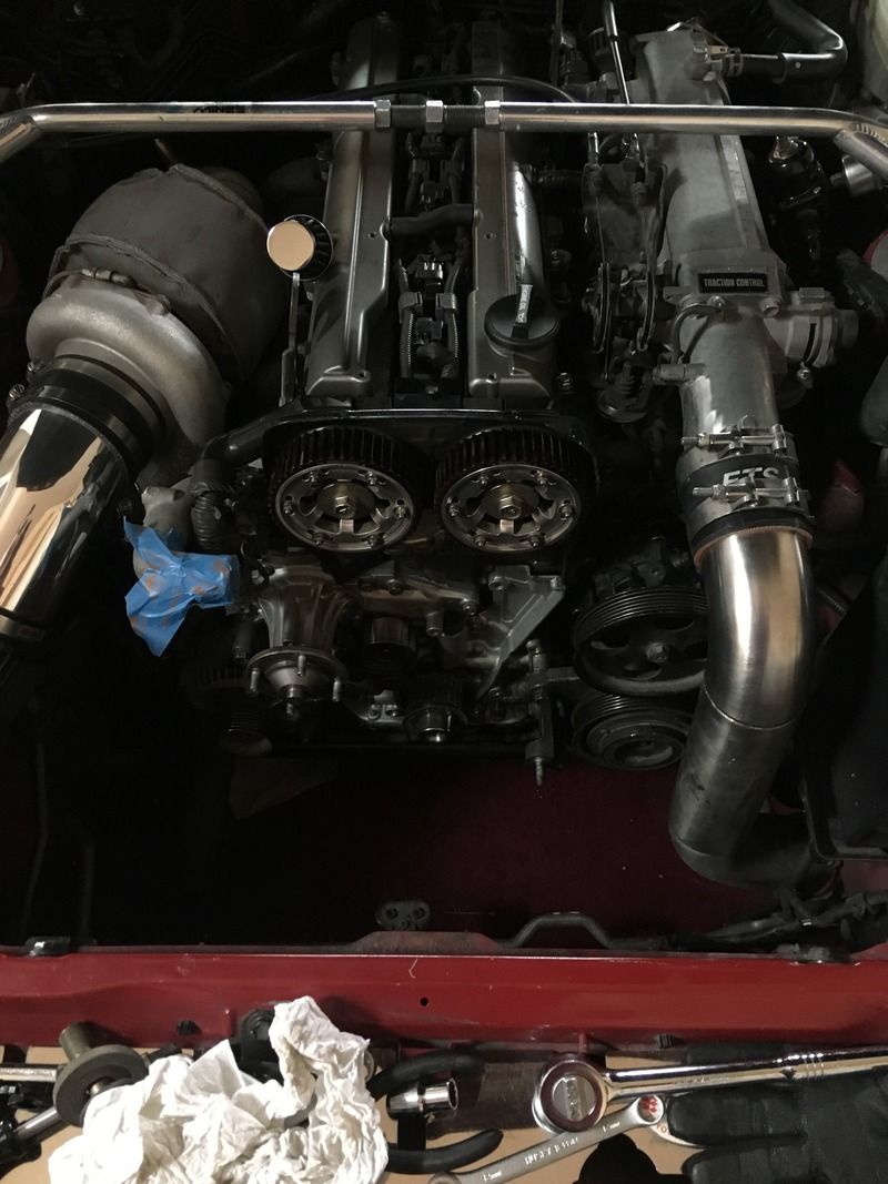 Tapping noise and loose timing belt Supra Forums