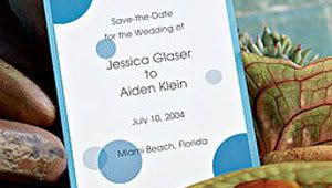 Save the Date card