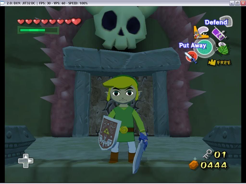 the wind waker and the legend of zelda twilight princess running on my ...