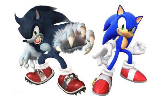 sonic the werehog delineation