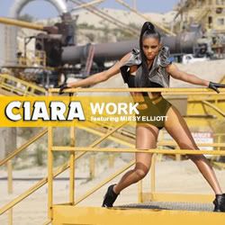 Random J's artwork for Ciara's 'Work'... Random J's single artwork for Ciara's 'Work'...