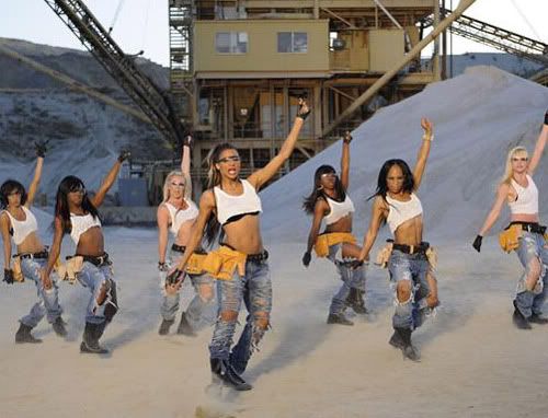 Ciara thugs it out on a constructions site, whilst keeping it MAD sexy
