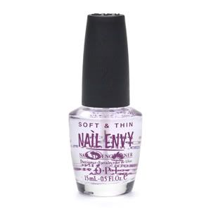 I had a bottle of OPI's Nail Envy Strengthener for Soft & Thin nails…