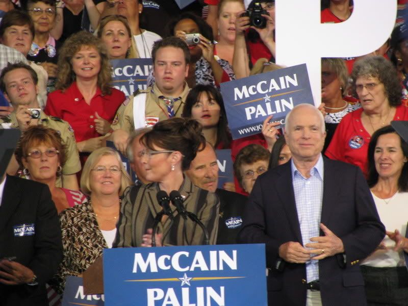 Palin and McCain Palin and McCain