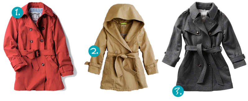 baby blackbird, mini trench, spring must haves