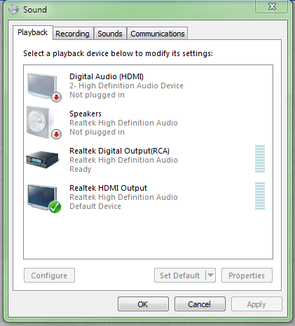 Realtek Windows Vista No Sound
