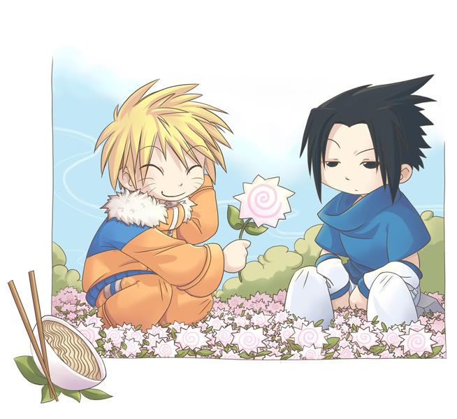 Naruto and Sasuke Animation