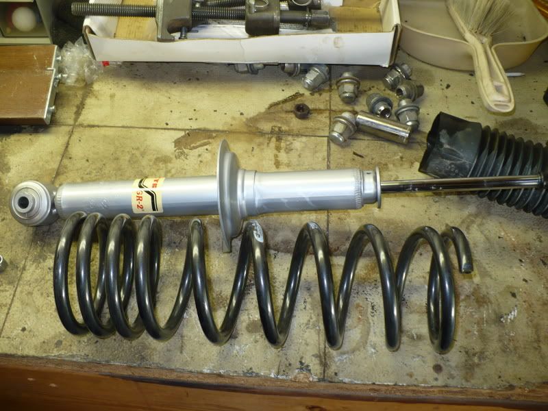 Eibach spring/KYB strut install. Pic heavy 3000GT/Stealth