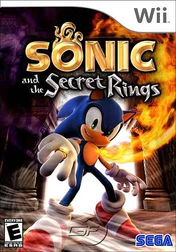 Sonic and the Secrets Rings WII capa