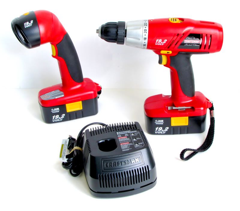 Cordless Drill Set, Limited Edition Craftsman 19.2 V eBay