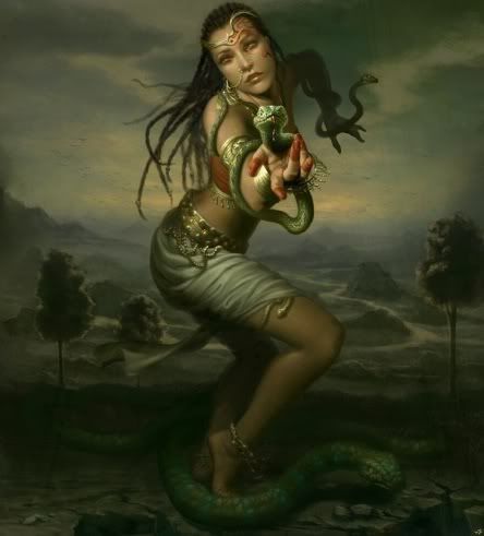 Snake Lady Pictures, Images and Photos