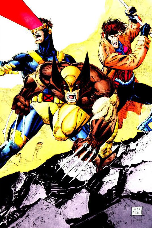 Wolverine Cyclops photo: Gambit Wolverine and Cyclops cyclopswolverinegambit.jpg