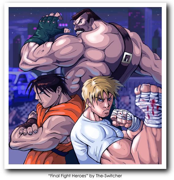 Final Fight Guy, Cody and Mike Haggar Pictures, Images and Photos