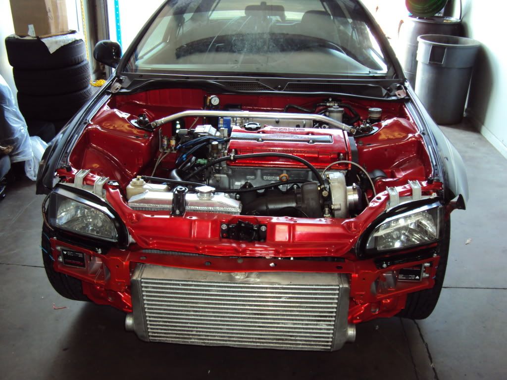 9295 Civic EG LHT Intercooler piping. Tampa Racing