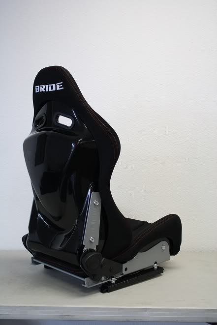 PAIR of BRIDE GIAS V1 Black RACING SEATS Black back Vios ...