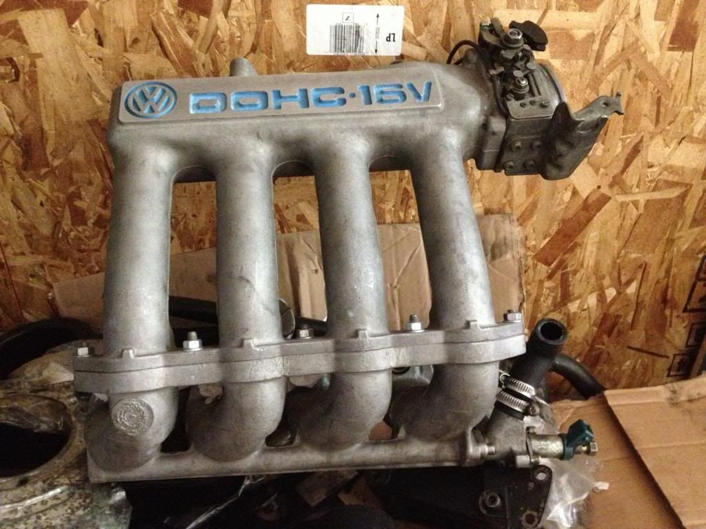 Scirocco 16V Intake manifold complete with throttle body VW Vortex Volkswagen Forum