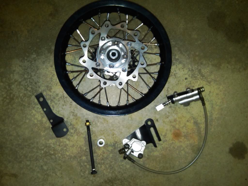 KLX 110 / DRZ 110 Rear Disc Brake Kit Forums