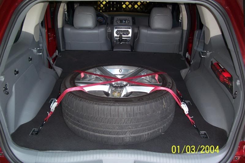 My spare tire set up........ - Cherokee SRT8 Forum 2006 Jeep Grand Cherokee Spare Tire Removal