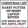 Christmas List Icon