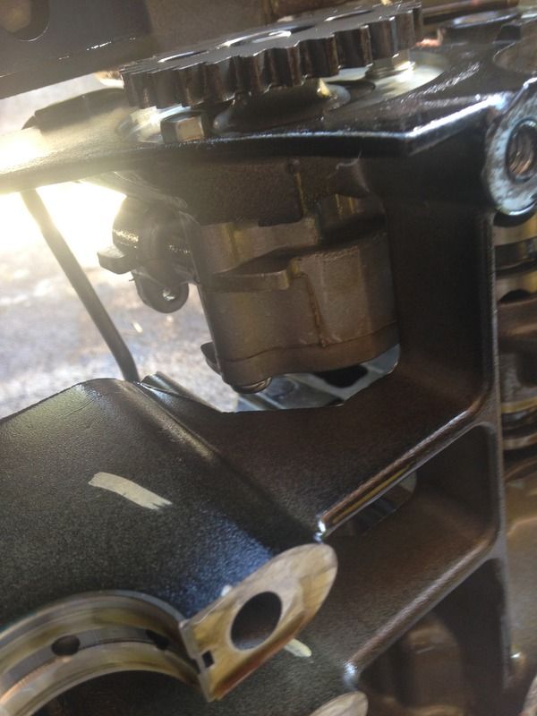 Oil pump! The home of the Kawasaki EX500 / Ninja 500R