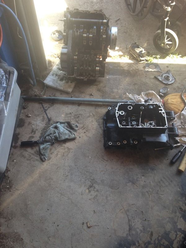 Oil pump! The home of the Kawasaki EX500 / Ninja 500R