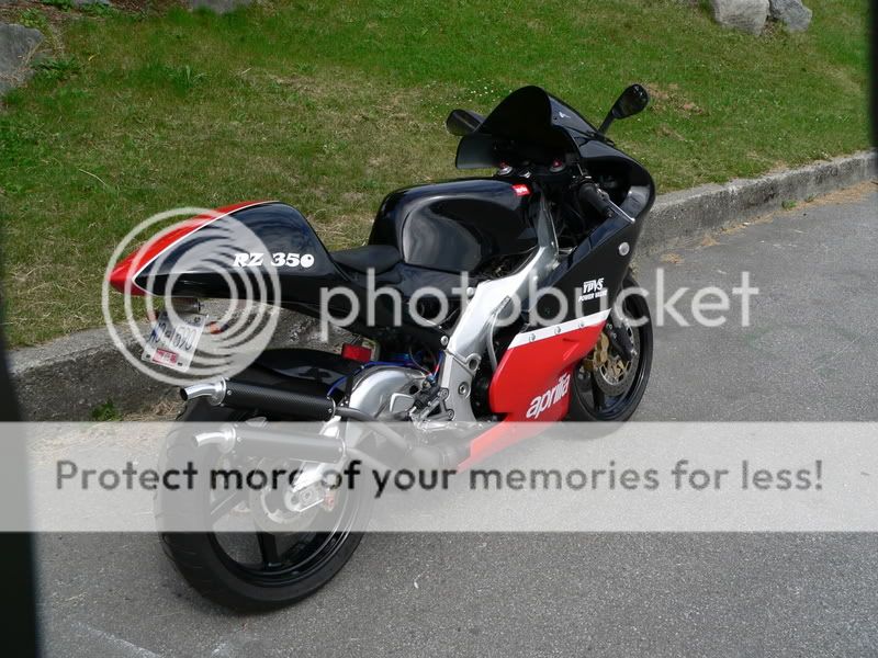 Aprilia RZ350 update