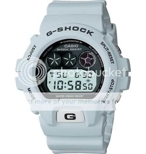 TWO NIB G Shock Watch Set (1) Black dw6900ms 1 and (1) White dw6900fs 