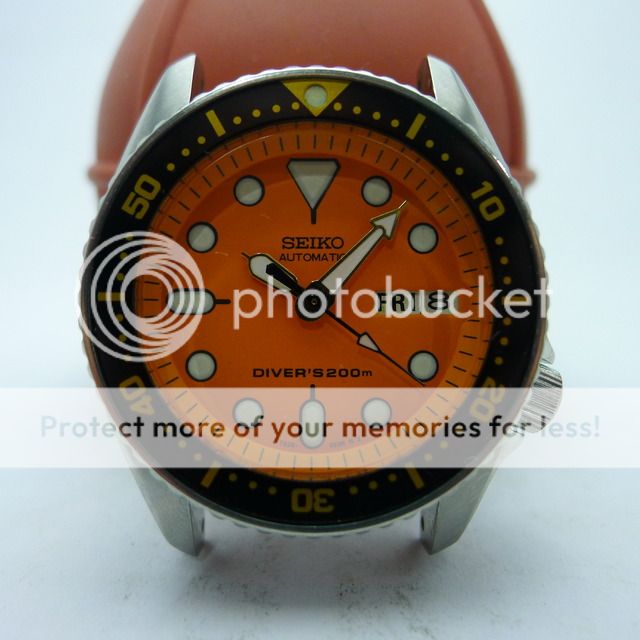 SOLD. Seiko SKX013 Orange MOD 7S26-0030 Automatic Diver