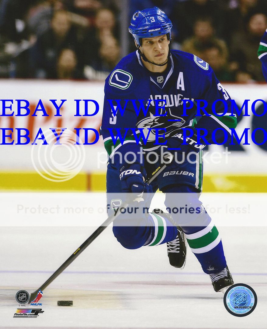 kevin bieksa vancouver canucks official licensed nhl 8x10 hockey