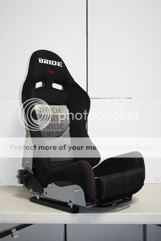 Pair of Bride Gias Version 2 Low Max Racing Seats Black