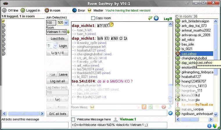 Chat Room Program